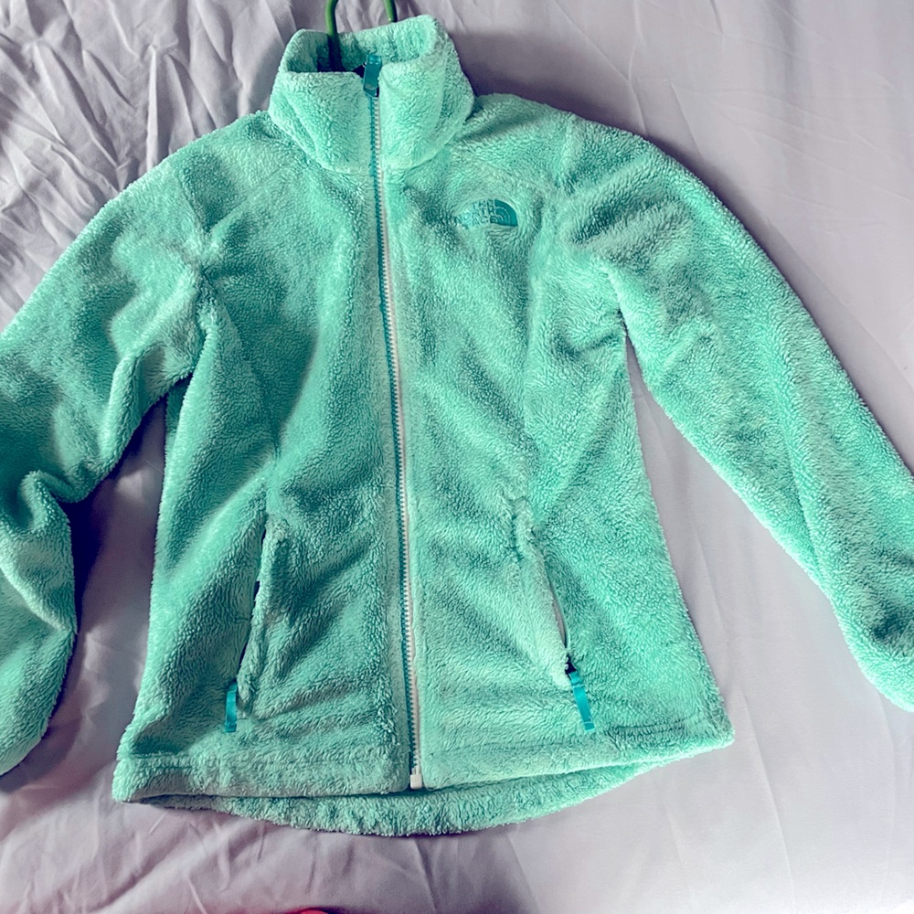 Girls The Northface fleece jacket - size small 7/8